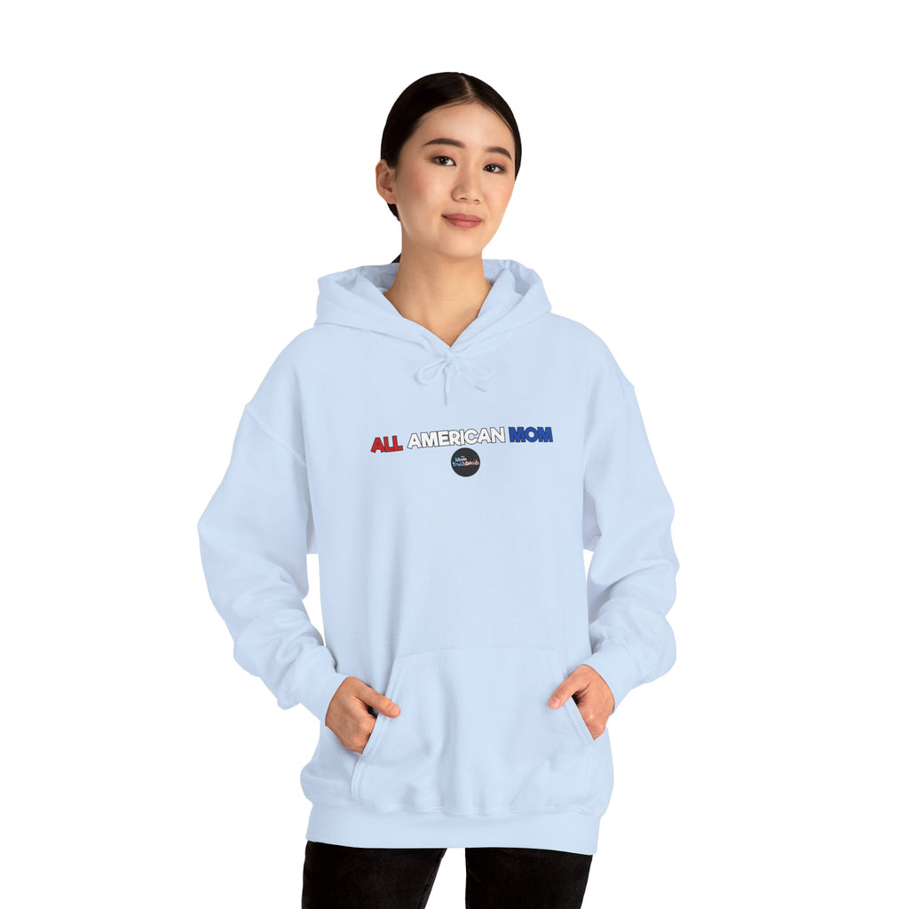 All American Mom - Unisex Heavy Blend™ Hooded Sweatshirt