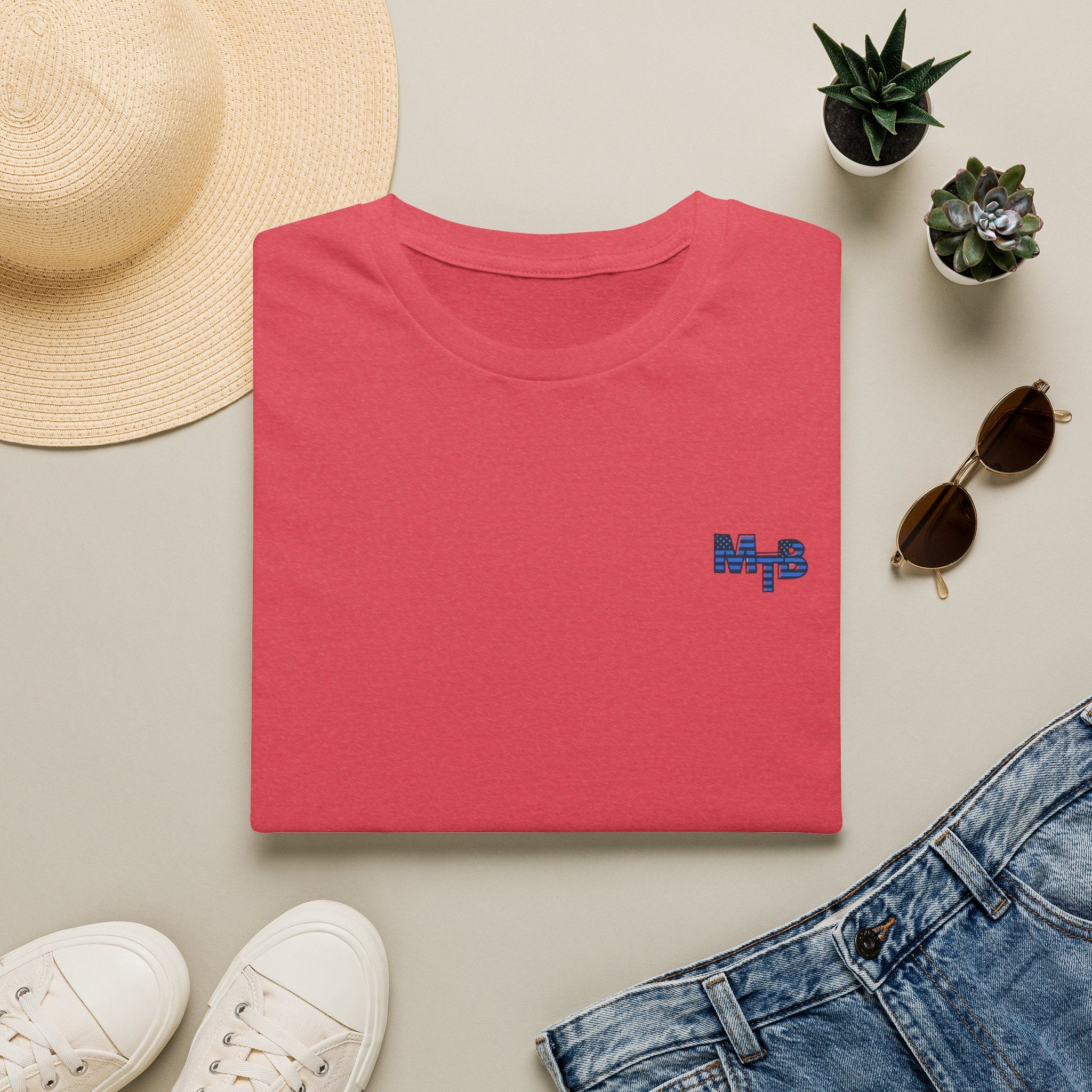 The Mom TruthBomb, Stars and Stripes Logo Unisex Softstyle T-Shirt
