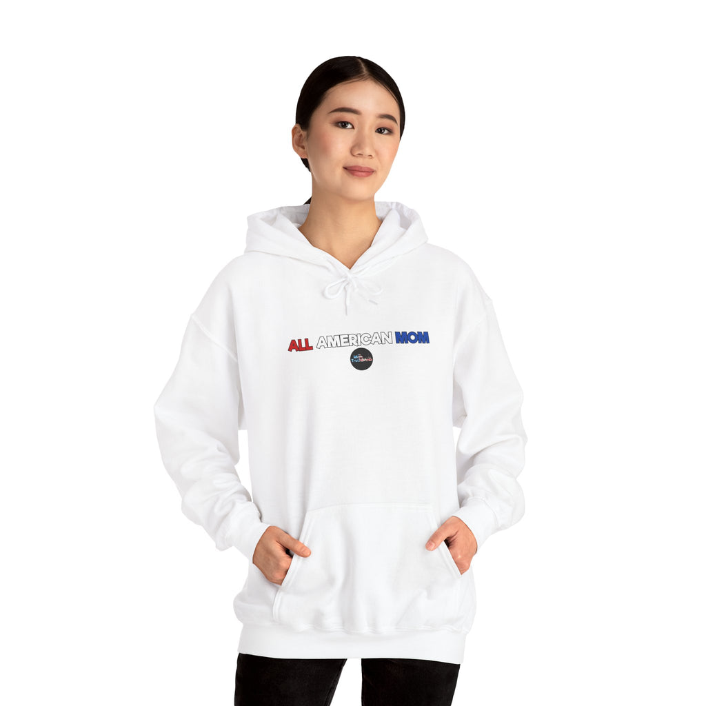 All American Mom - Unisex Heavy Blend™ Hooded Sweatshirt