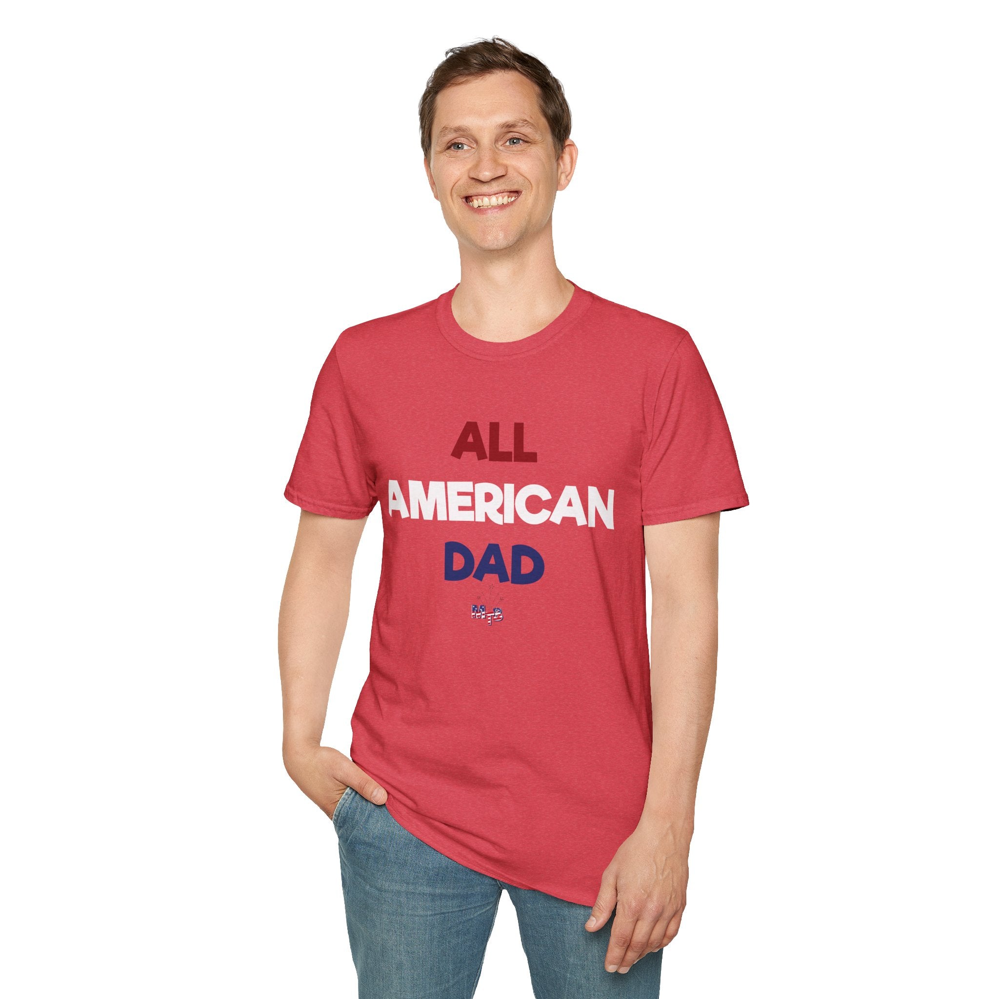 All American Dad, MTB Logo - Unisex Softstyle T-Shirt