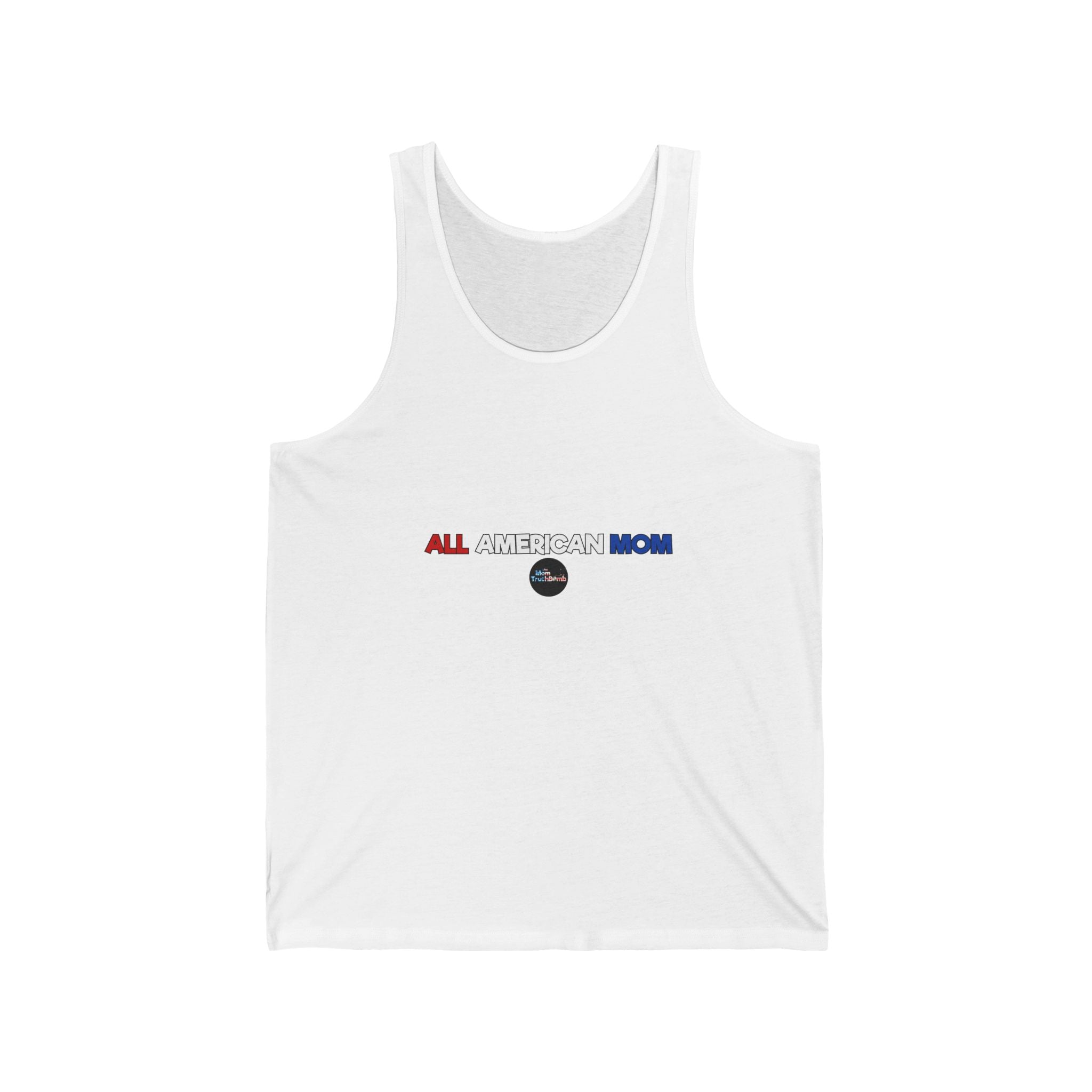 All American Mom - Unisex Jersey Tank