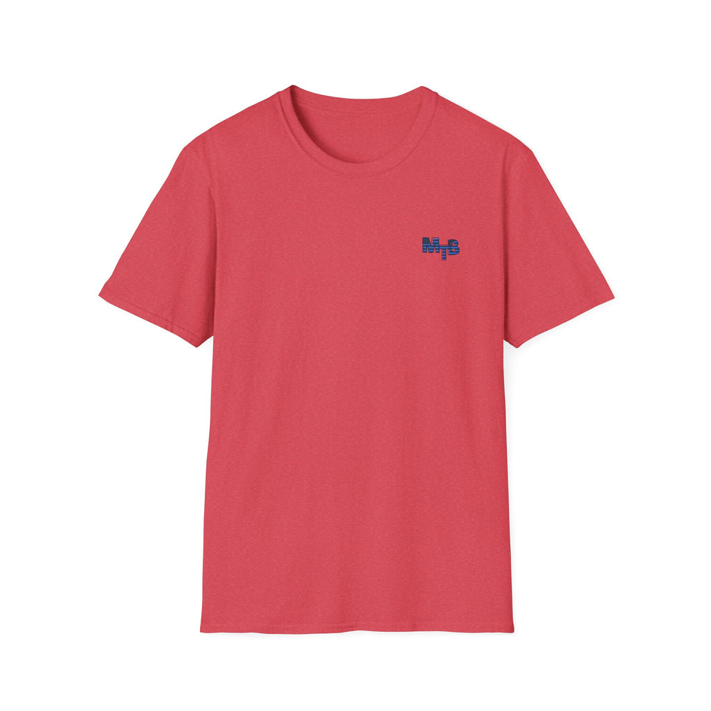 The Mom TruthBomb, Stars and Stripes Logo Unisex Softstyle T-Shirt