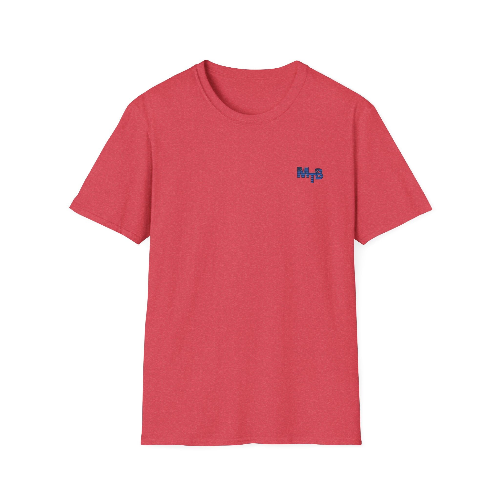 The Mom TruthBomb, Stars and Stripes Logo Unisex Softstyle T-Shirt