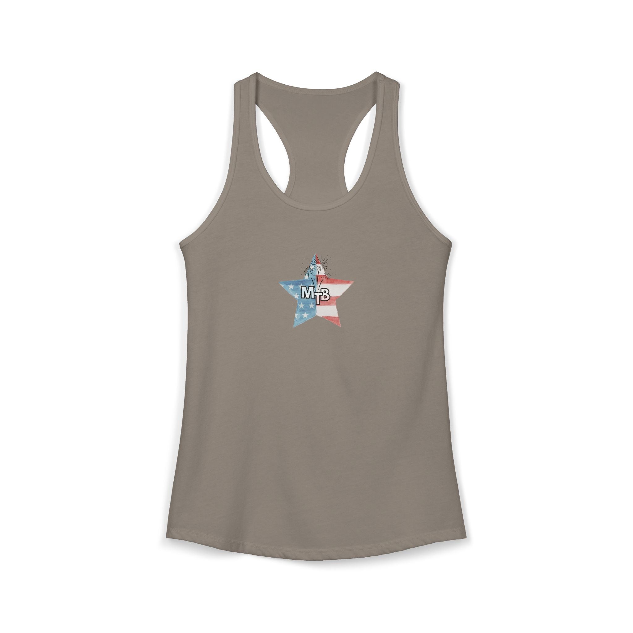 The Mom TruthBomb Star - Women's Ideal Racerback Tank