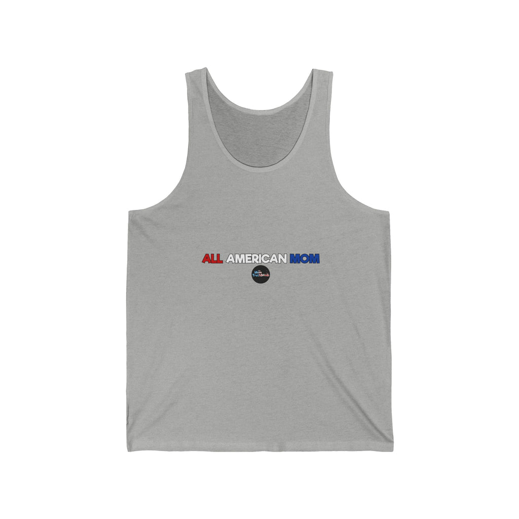 All American Mom - Unisex Jersey Tank