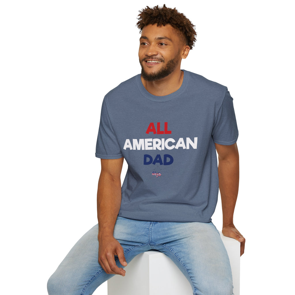 All American Dad, MTB Logo - Unisex Softstyle T-Shirt