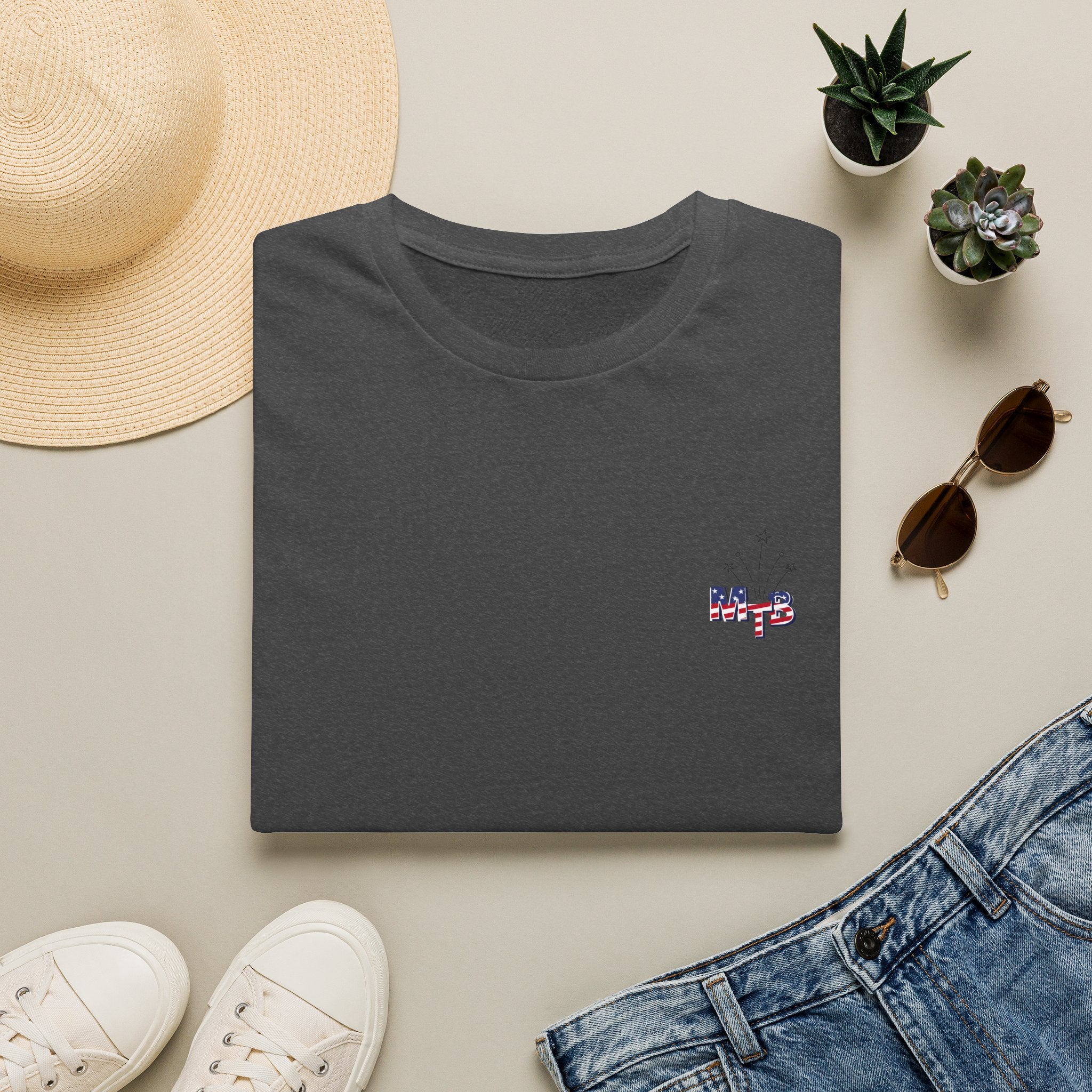 The Mom TruthBomb, Stars and Stripes Logo Unisex Softstyle T-Shirt
