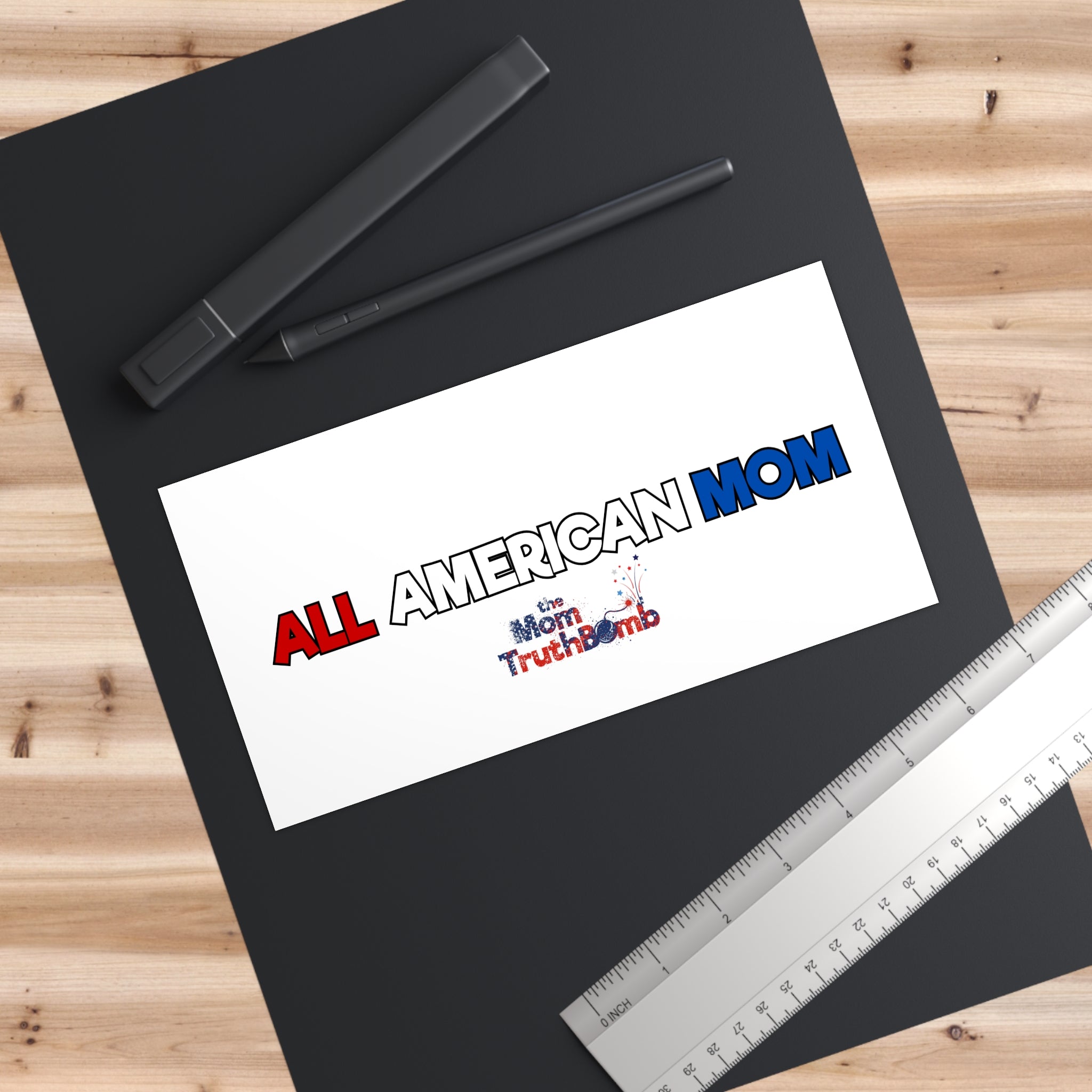 All American Mom Bumper Sticker