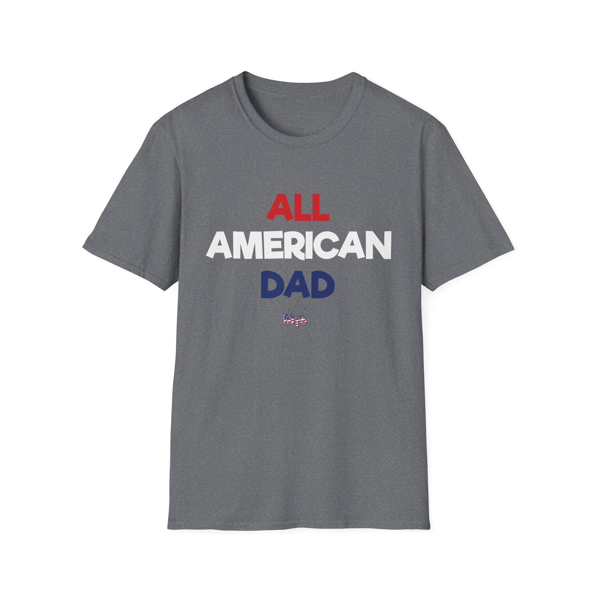 All American Dad, MTB Logo - Unisex Softstyle T-Shirt