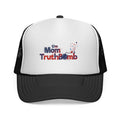 the Mom TruthBomb Fireworks Trucker Cap
