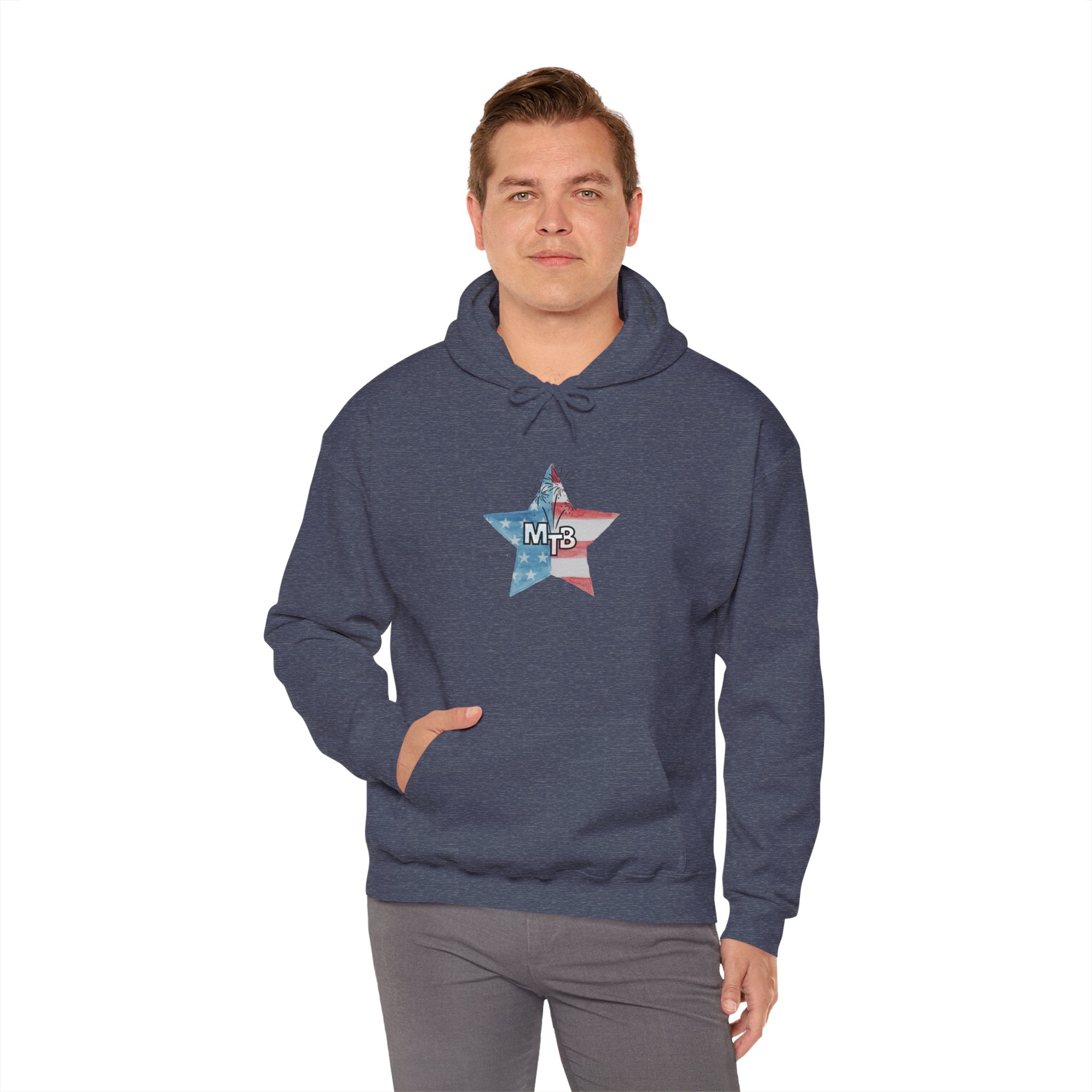 MTB Star - Unisex Heavy Blend™ Hooded Sweatshirt