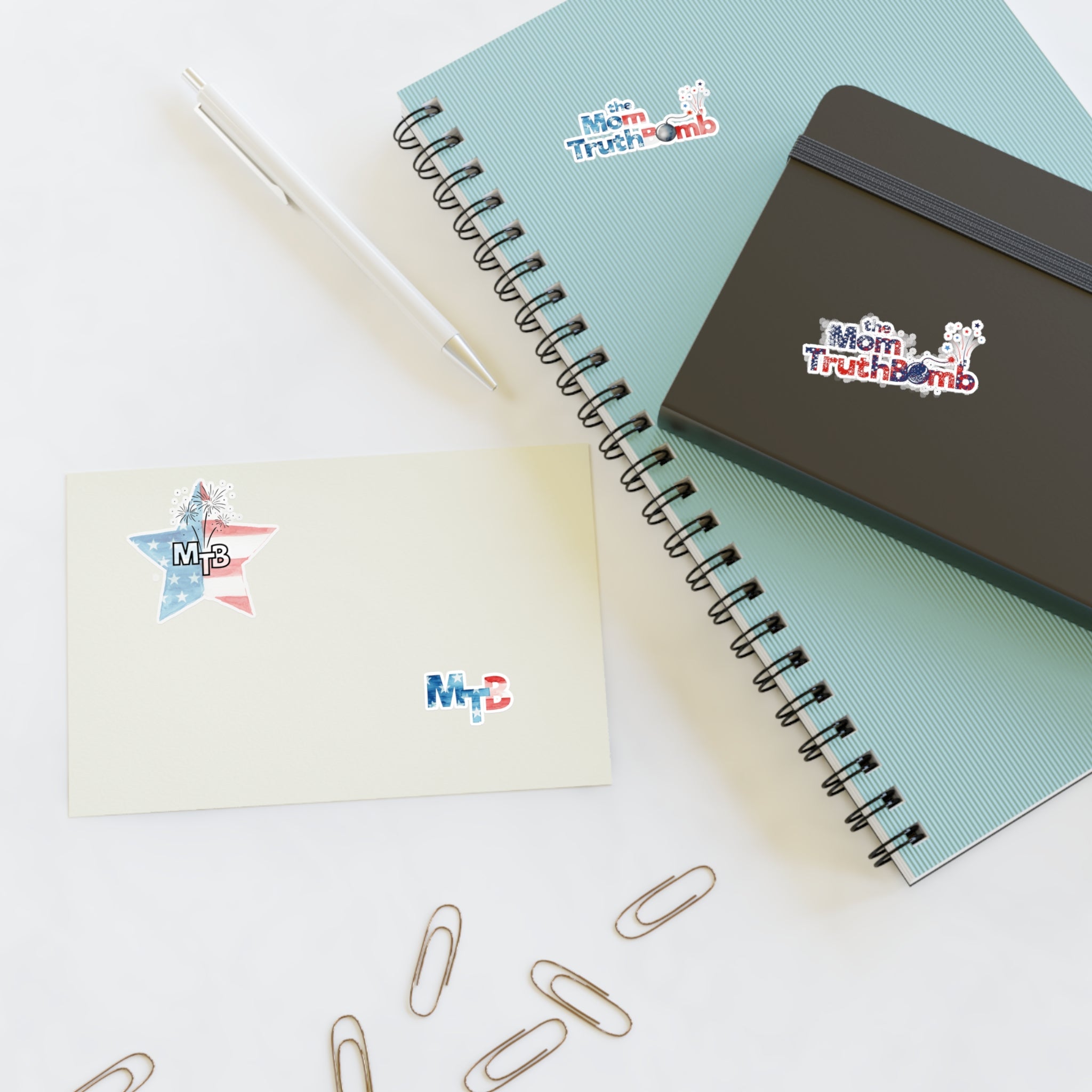 The Mom TruthBomb America 250 Sticker Sheet
