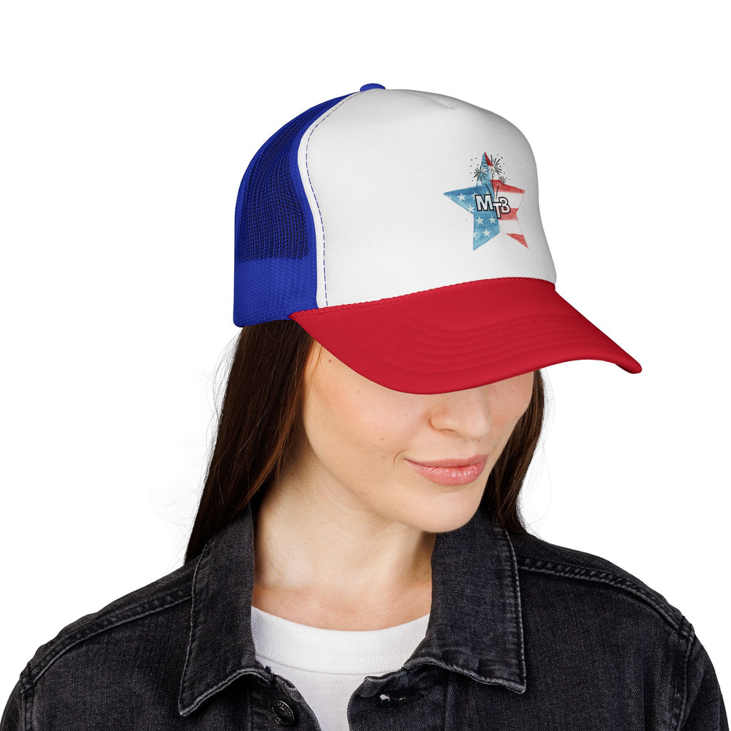 the Mom TruthBomb Star Trucker Cap