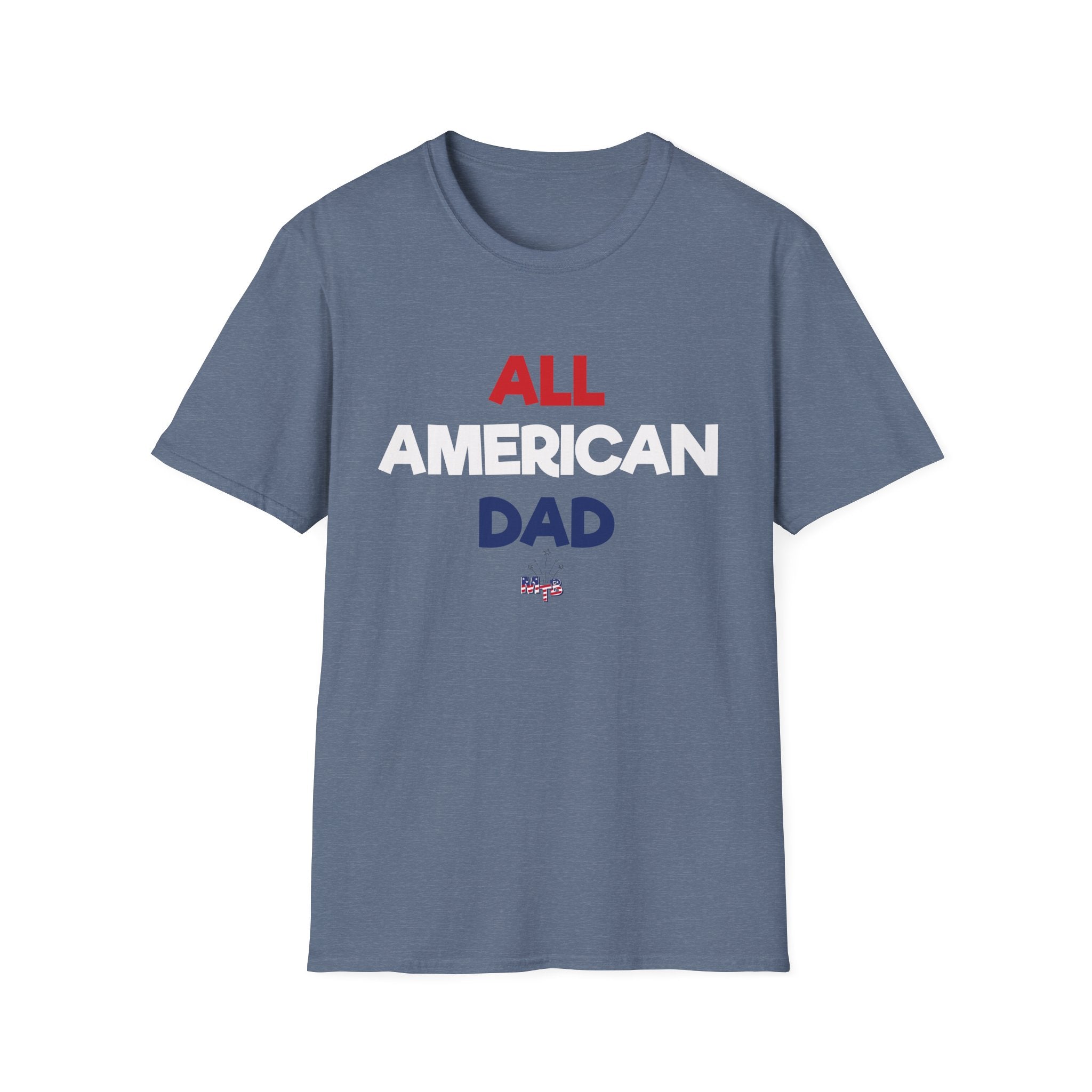 All American Dad, MTB Logo - Unisex Softstyle T-Shirt