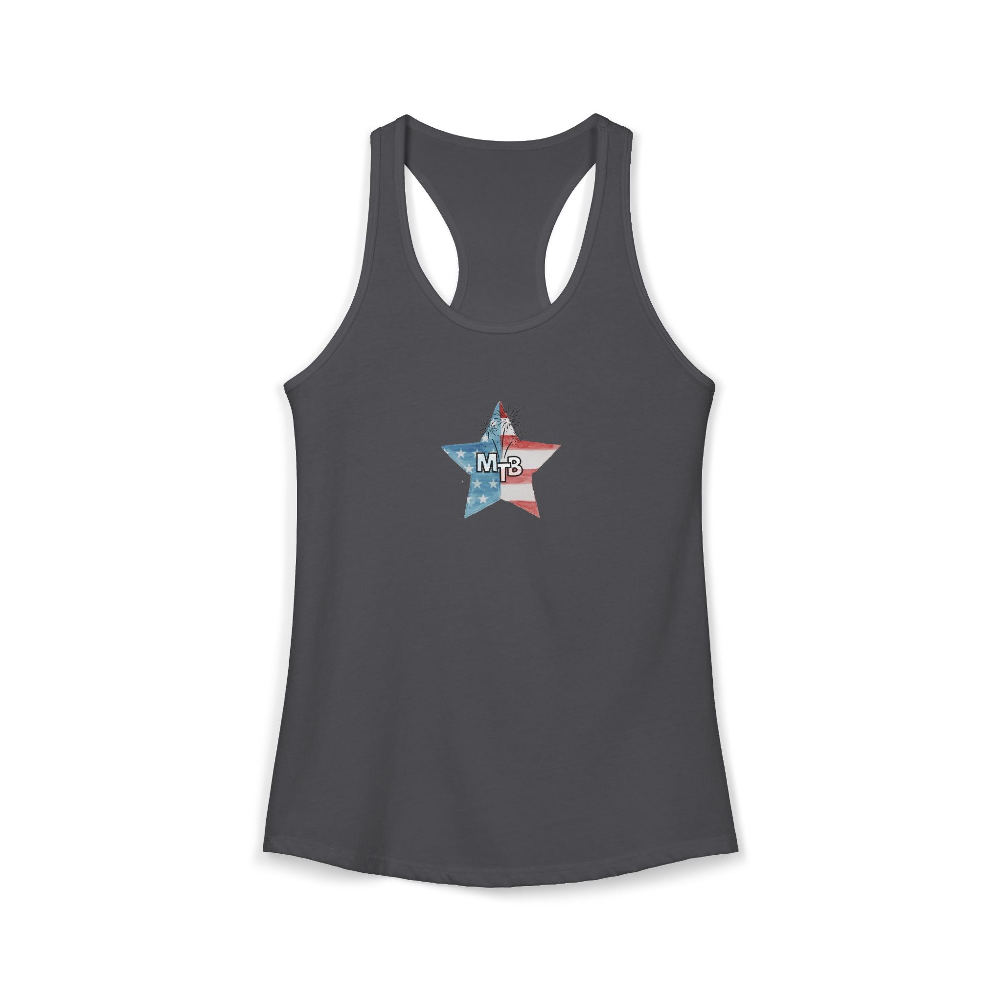 The Mom TruthBomb Star - Women's Ideal Racerback Tank