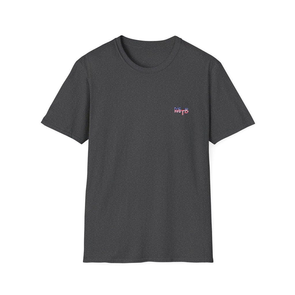 The Mom TruthBomb, Stars and Stripes Logo Unisex Softstyle T-Shirt