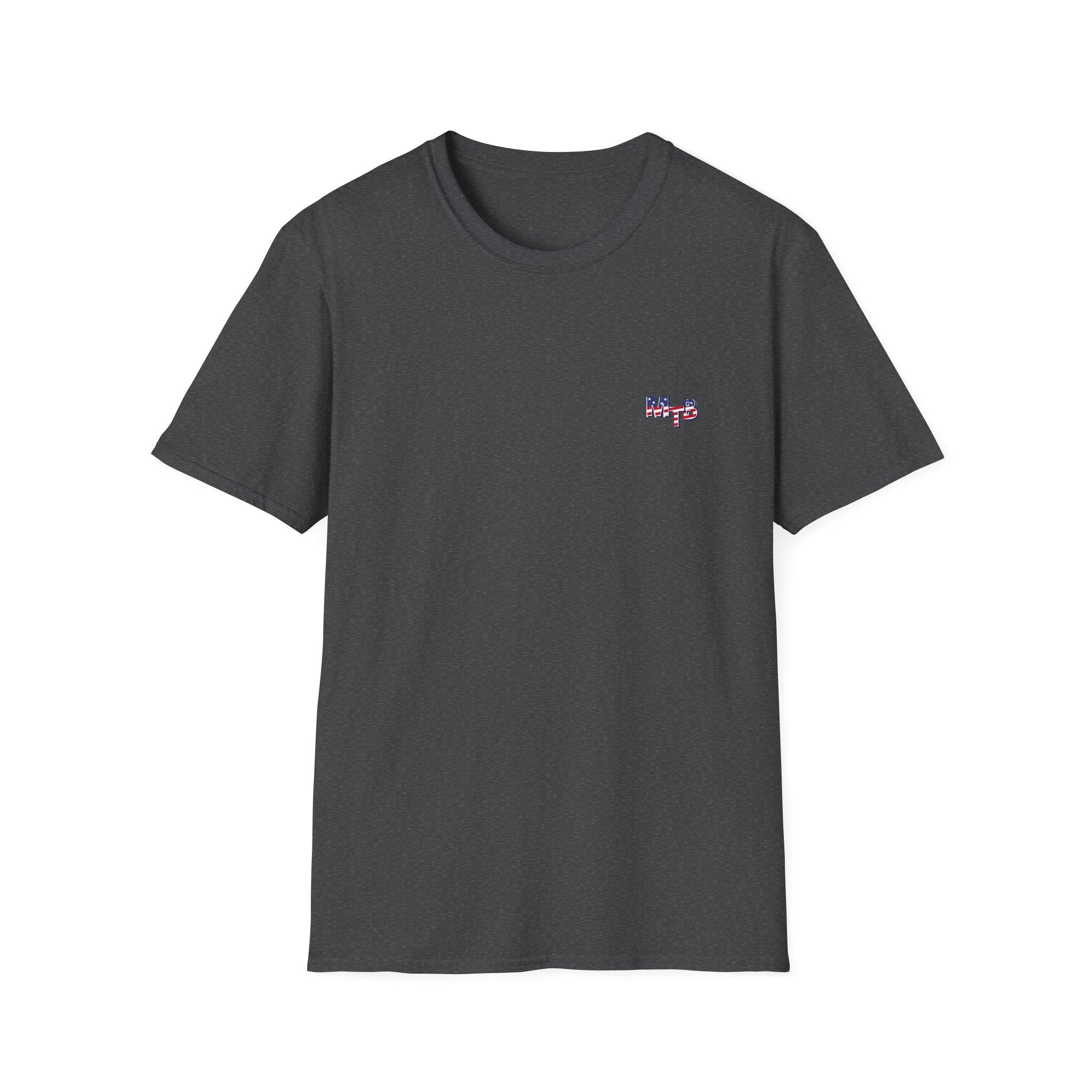 The Mom TruthBomb, Stars and Stripes Logo Unisex Softstyle T-Shirt