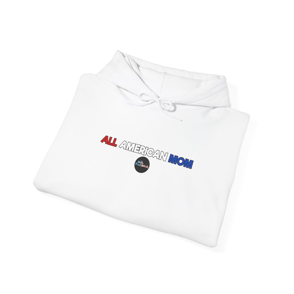 All American Mom - Unisex Heavy Blend™ Hooded Sweatshirt