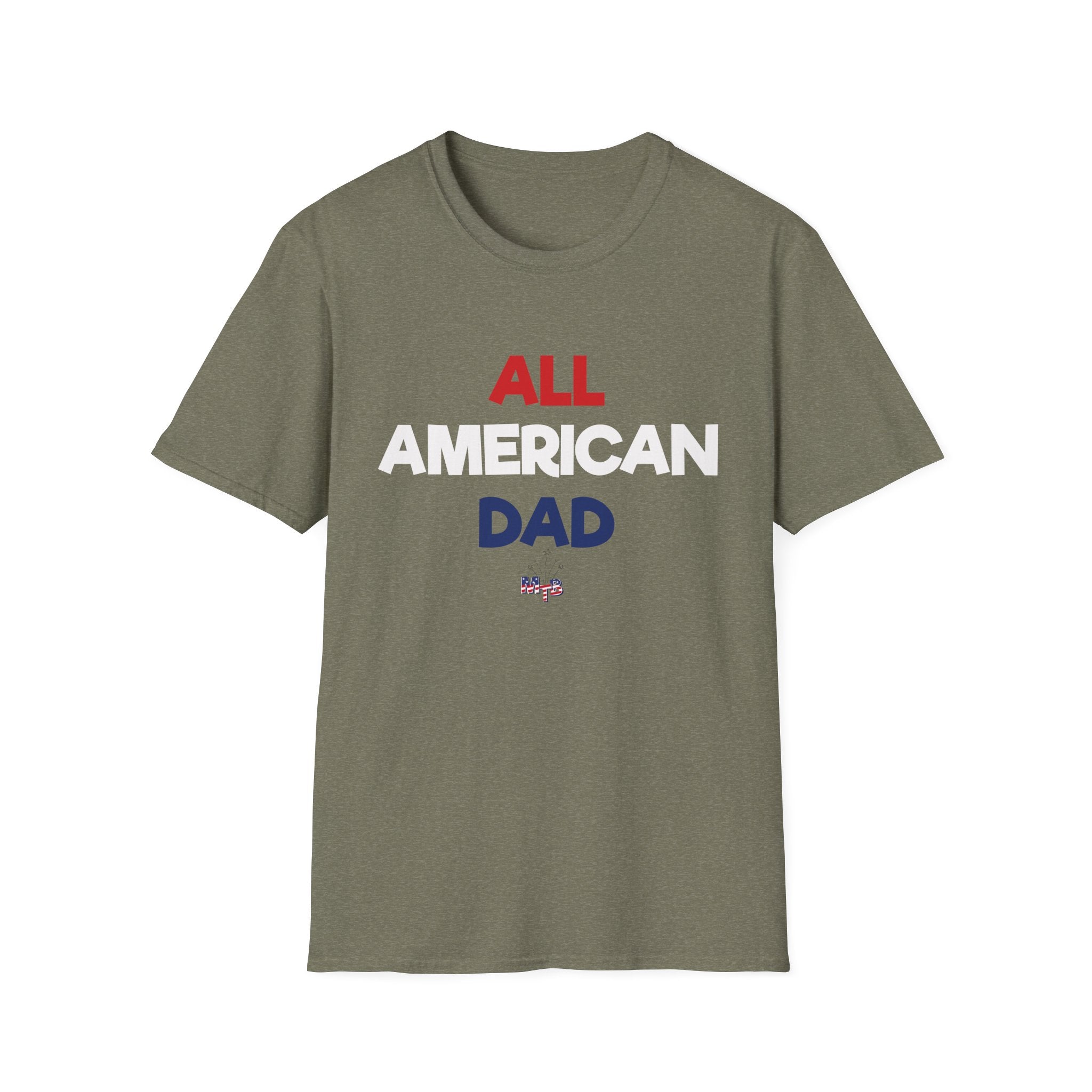 All American Dad, MTB Logo - Unisex Softstyle T-Shirt