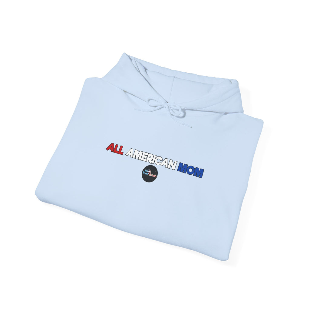 All American Mom - Unisex Heavy Blend™ Hooded Sweatshirt