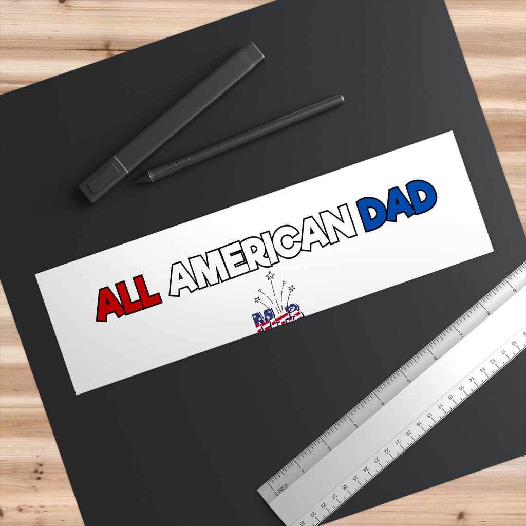 All American Dad Bumper Sticker
