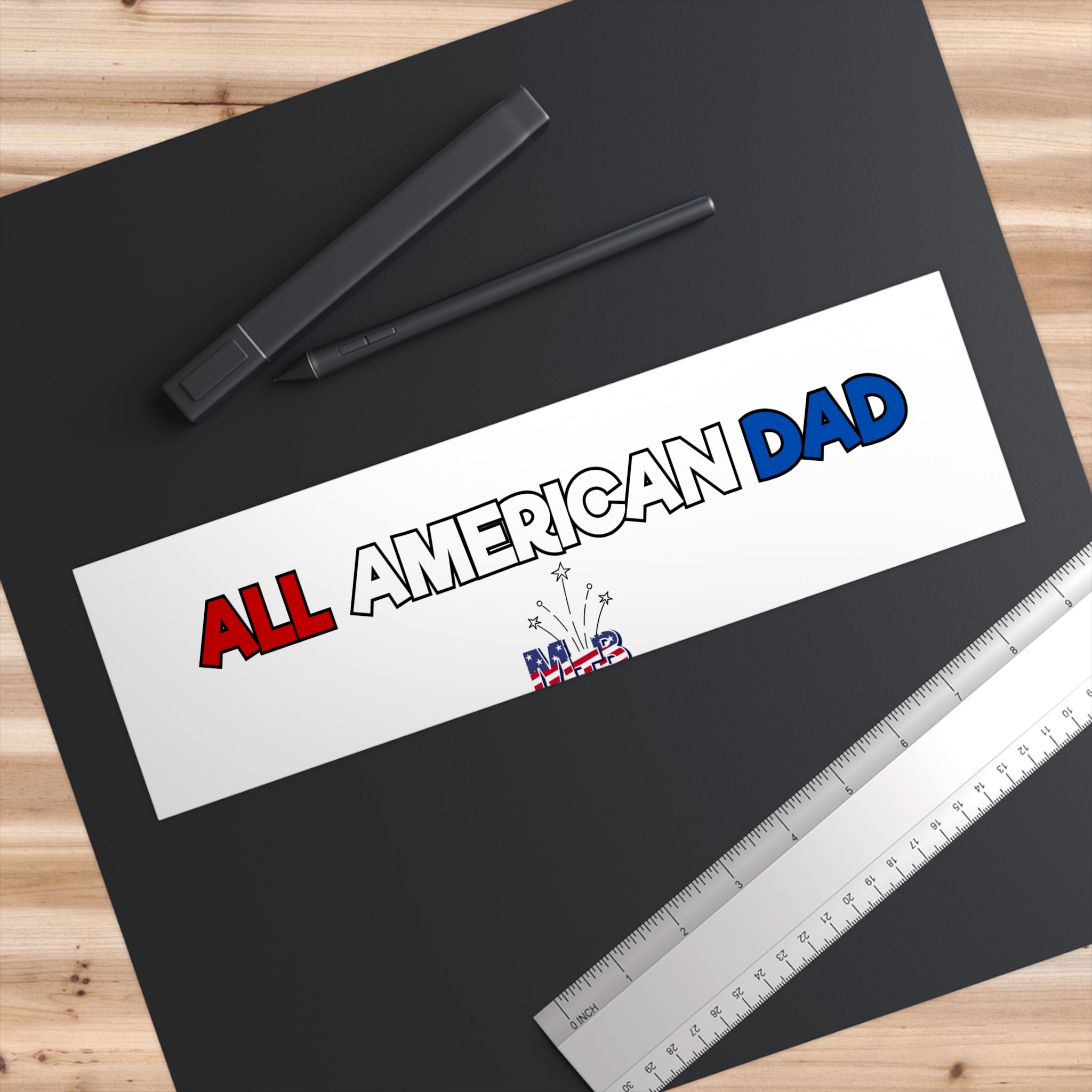 All American Dad Bumper Sticker